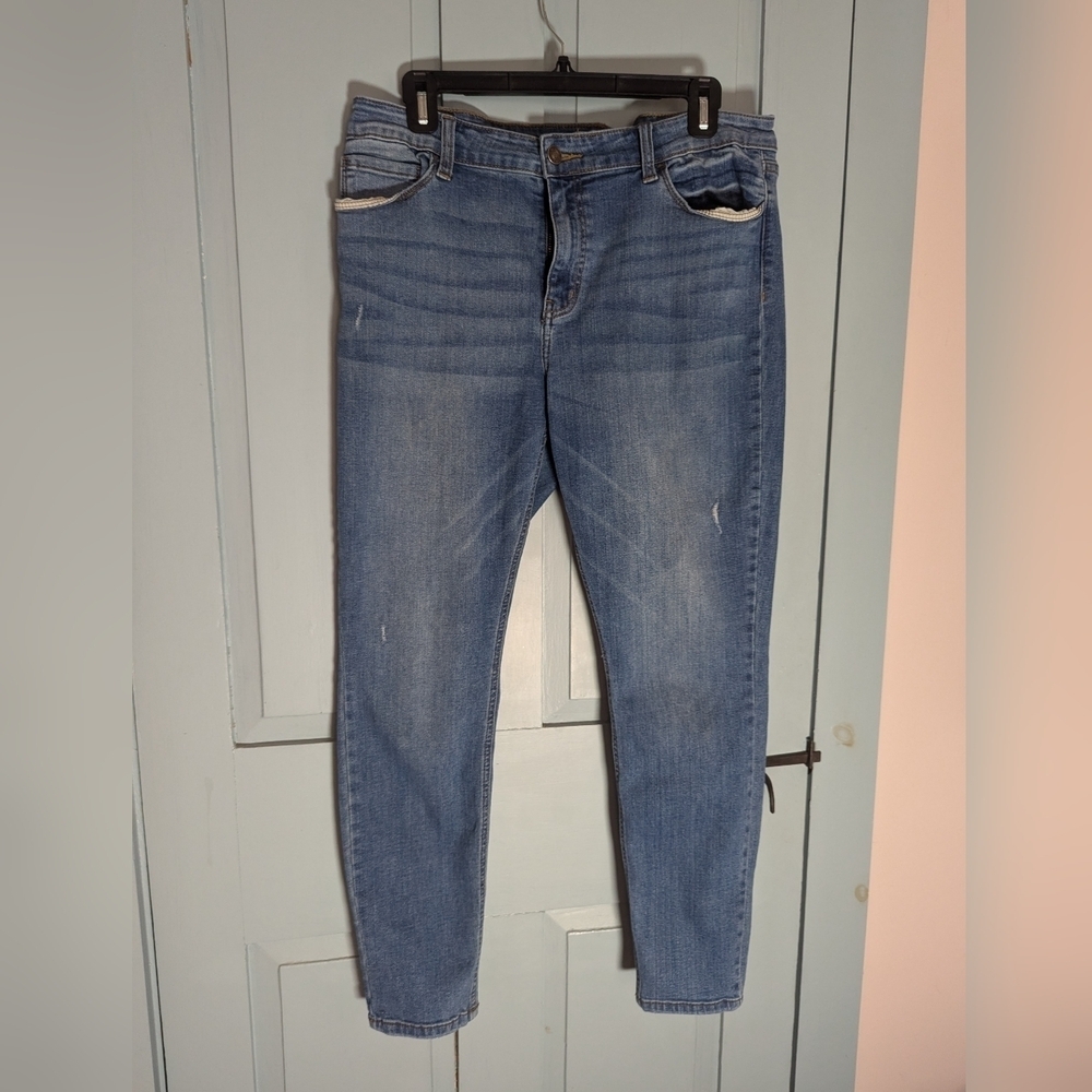 Studio Blue Jeans Denim 32x27 soft design wear front straight leg eco Friendly